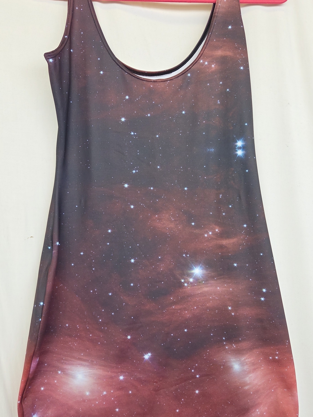 BlackMilk Galaxy Red Bodycon Dress